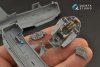 Quinta Studio QD48241 Me 163B 3D-Printed & coloured Interior on decal paper (GasPatch models) 1/48